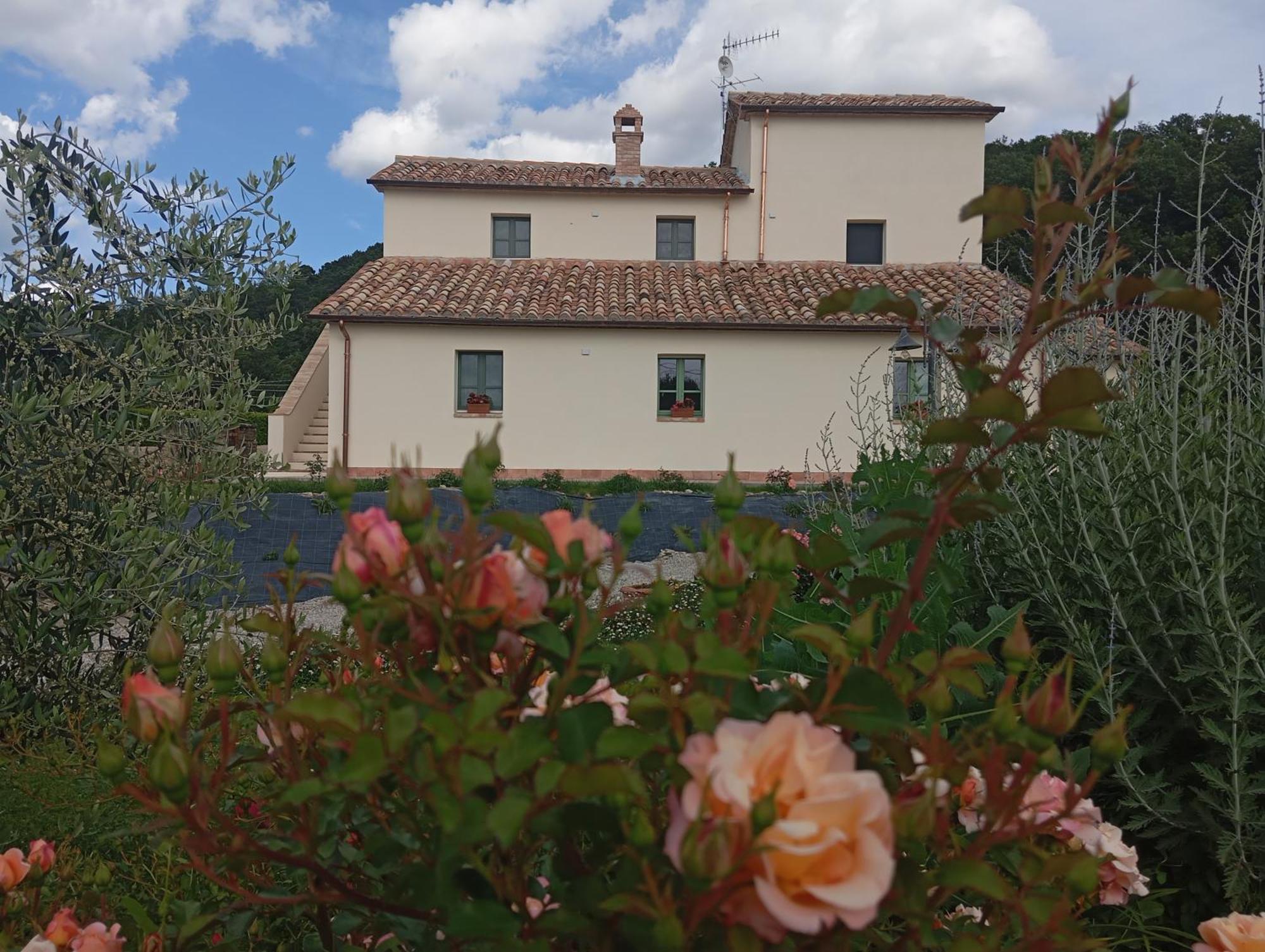 Вилла Casale Regnano Читта-ди-Кастелло Экстерьер фото